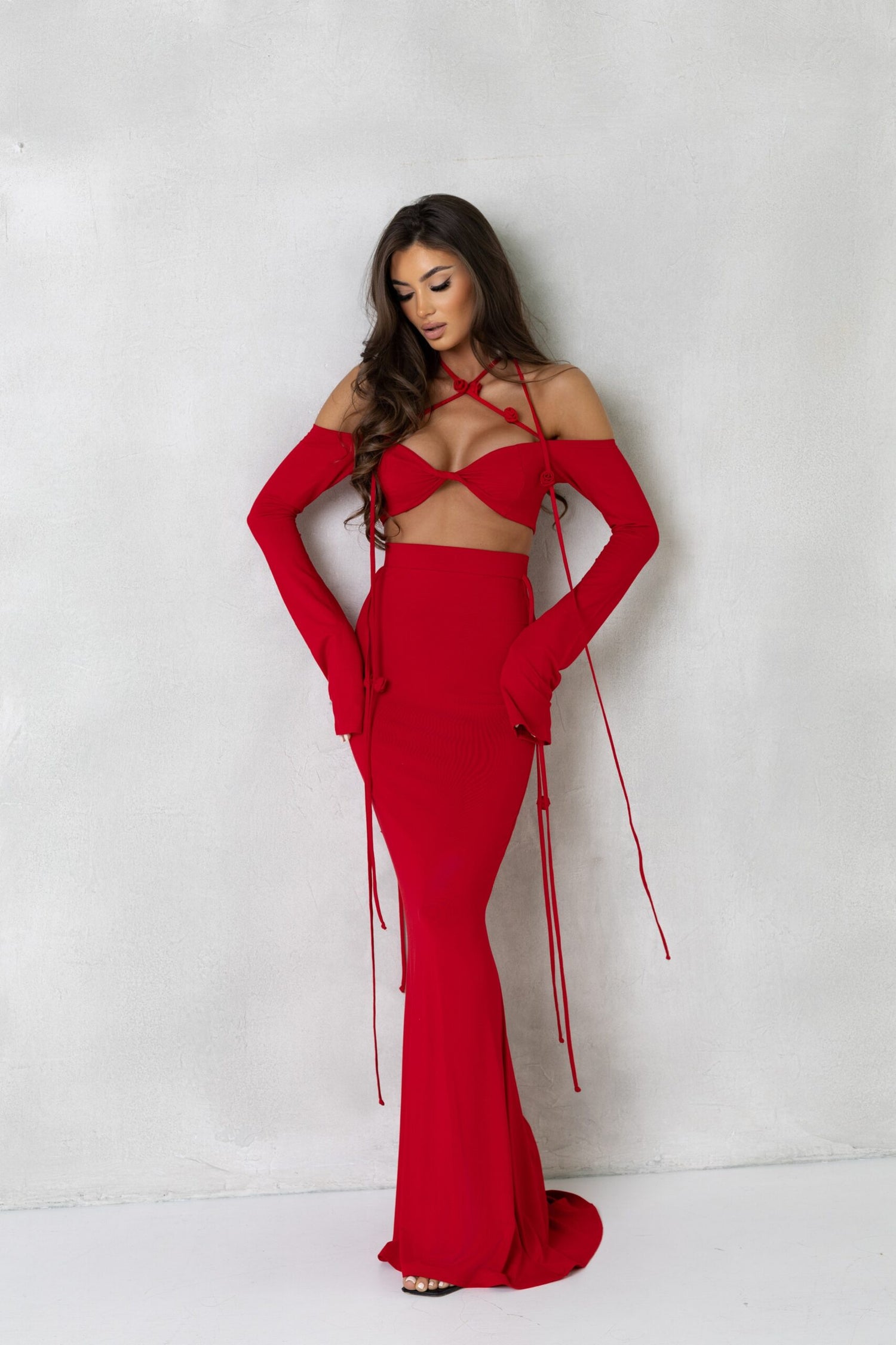 SCARLET ROSES SET