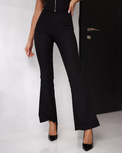 Elegant black bell bottoms – Noir luxe